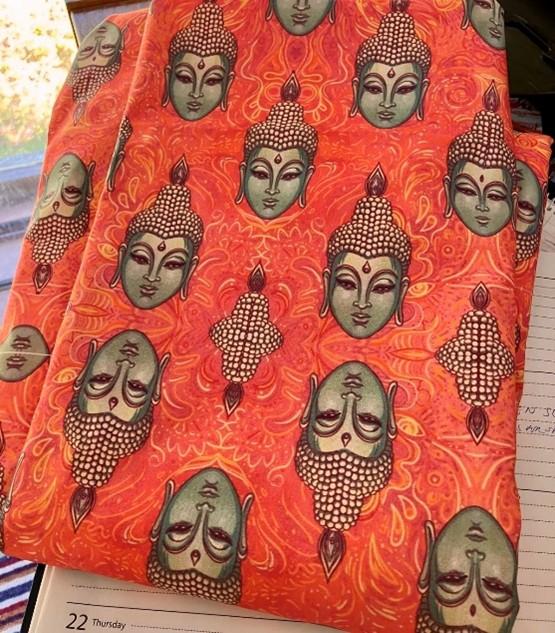 Fabric from Dave's favourite shirt