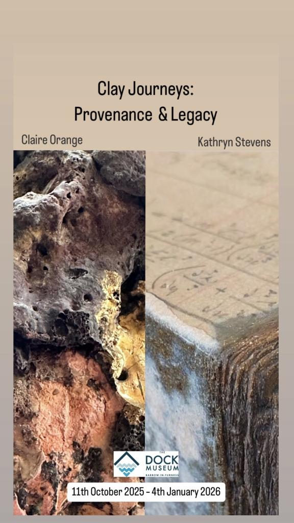 Clay Journey's exhibition poster