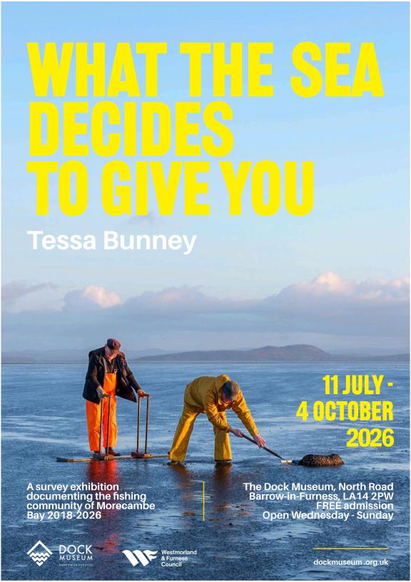 What the sea decides to give you - Tessa Bunney Exhibition 11th July - 4th October 2026